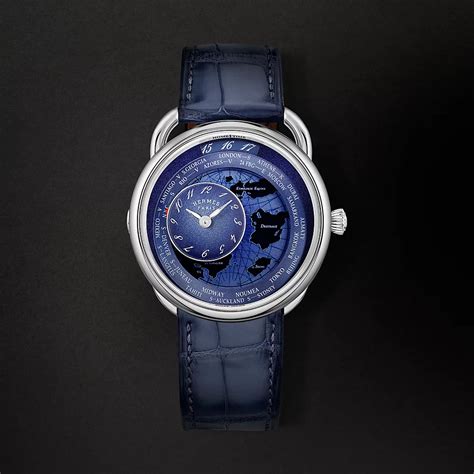 montre arceau hermes bracelet acier|Montre Arceau Le Temps Voyageur, 38 mm .